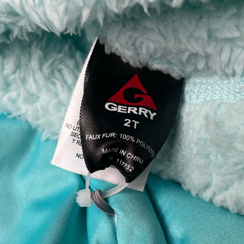 GERRY 3-in-1 Kids Puffer Systems Jacket - Coat/Fleece/Beanie 2T - Picture 8 of 9